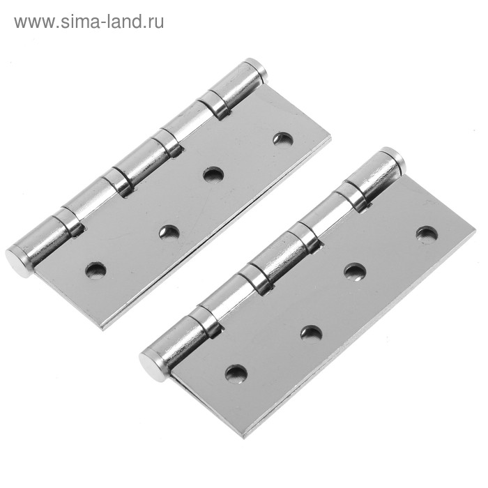 Петля дверная ASSOL 100x70x2.0 мм, цвет никель
Петля дверная ASSOL 100x70x2.0 мм, цвет никель