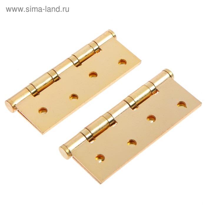 Петля дверная ASSOL 100x70x2.0 мм, цвет золото
Петля дверная ASSOL 100x70x2.0 мм, цвет золото