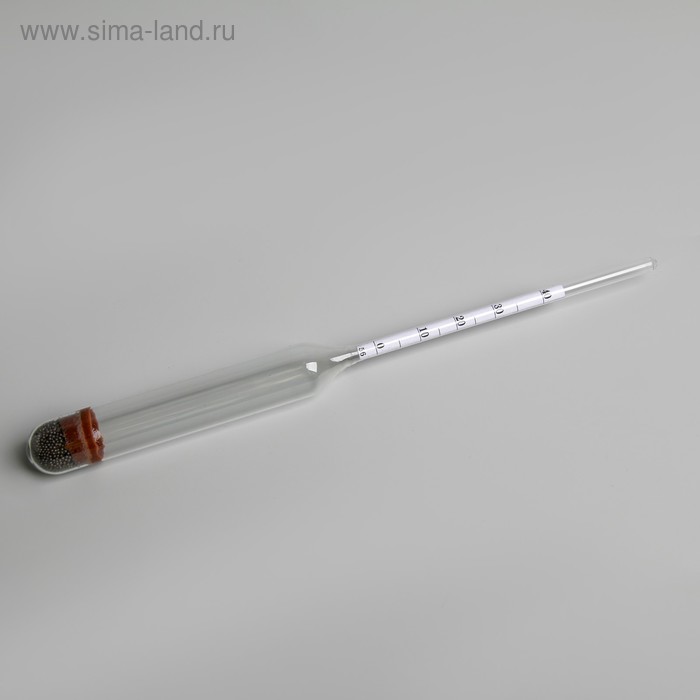 Ареометр для спирта, АСП-3 0-40 ГОСТ 18481-81
Ареометр для спирта, АСП-3 0-40 ГОСТ 18481-81