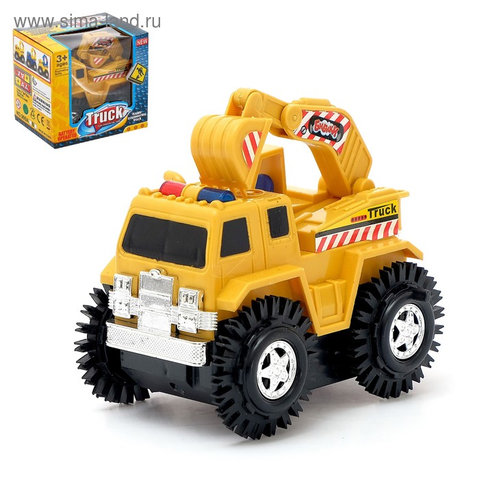 Машина-перевертыш «Стройтехника», работает от батареек, цвета МИКС
Машина-перевертыш «Стройтехника», работает от батареек, цвета МИКС