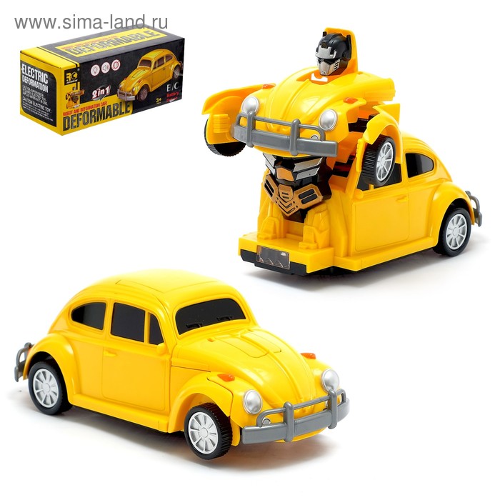 Робот «Автобот», трансформируется, световые и звуковые эффекты, работает от батареек
Робот «Автобот», трансформируется, световые и звуковые эффекты, работает от батареек