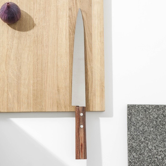 Нож кухонный Kioto, лезвие 23 см
Нож кухонный Kioto, лезвие 23 см