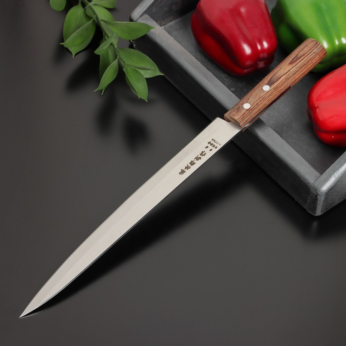 Нож кухонный Kioto, лезвие 26 см
Нож кухонный Kioto, лезвие 26 см