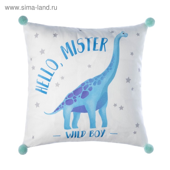Наволочока декоративная Крошка Я «Дино» 100% полиэстер, 40х40 см
Наволочока декоративная Крошка Я «Дино» 100% полиэстер, 40х40 см