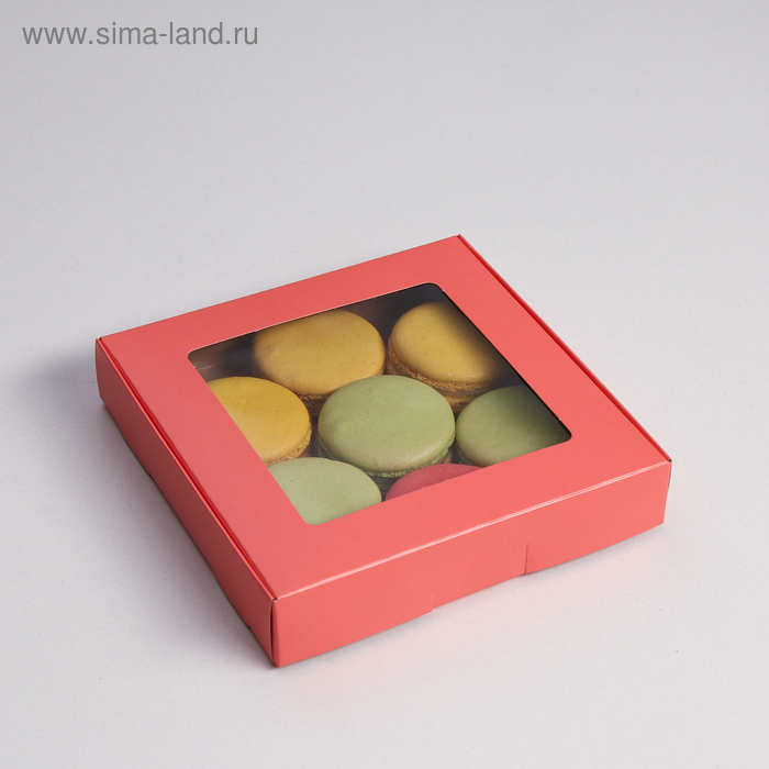 Коробка самосборная, с окном, розовая, 16 х 16 х 3 см
Коробка самосборная, с окном, розовая, 16 х 16 х 3 см