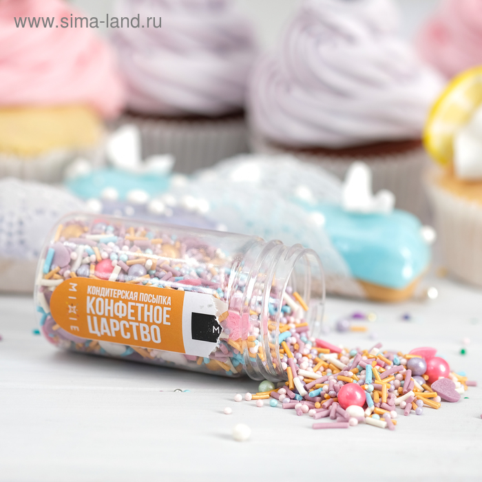 Посыпка кондитерская MIXIE «Конфетное царство», 50 г 
Посыпка кондитерская MIXIE «Конфетное царство», 50 г