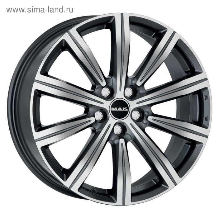Литой диск MAK Birmingham 9.5x22 5x108 ET40 d63.4 Gunmetal Mirror Face
Литой диск MAK Birmingham 9.5x22 5x108 ET40 d63.4 Gunmetal Mirror Face