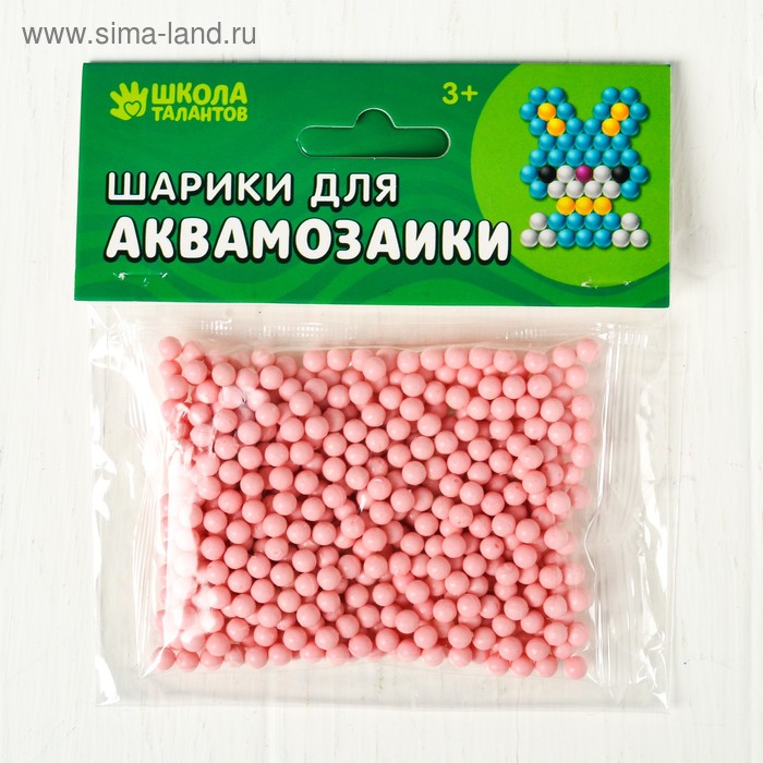 Шарики для аквамозаики, набор 500 шт, цвет перламутровый
Шарики для аквамозаики, набор 500 шт, цвет перламутровый