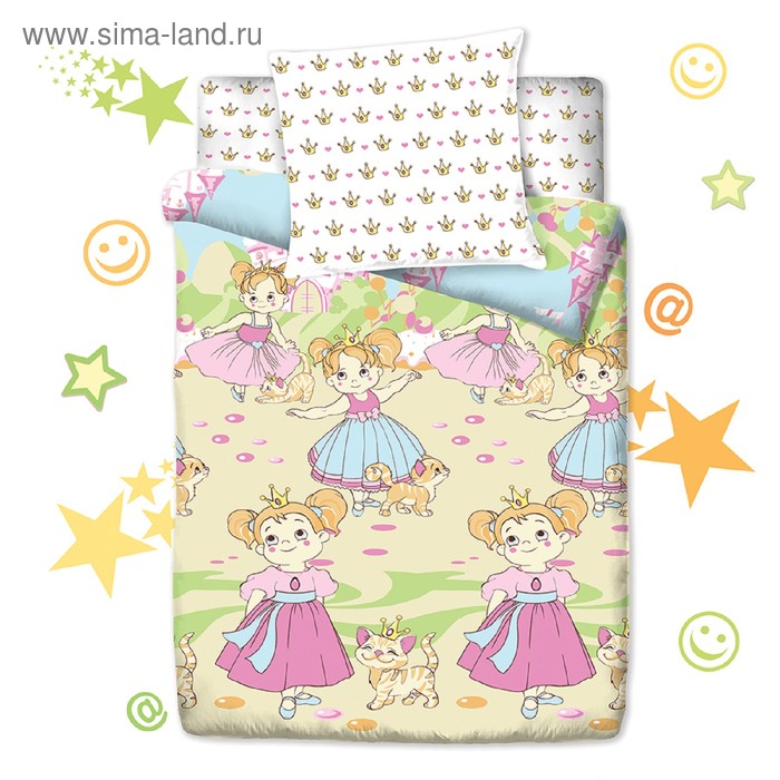 Постельное бельё 1.5 сп «Принцессы», размер 150x215 см, 145x215 см, 70x70 см
Постельное бельё 1.5 сп «Принцессы», размер 150x215 см, 145x215 см, 70x70 см