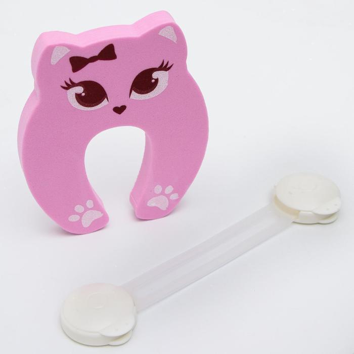 Набор блокираторов "Кошка": стопер EVA, универсальный гибкий, 2 шт
Набор блокираторов "Кошка": стопер EVA, универсальный гибкий, 2 шт