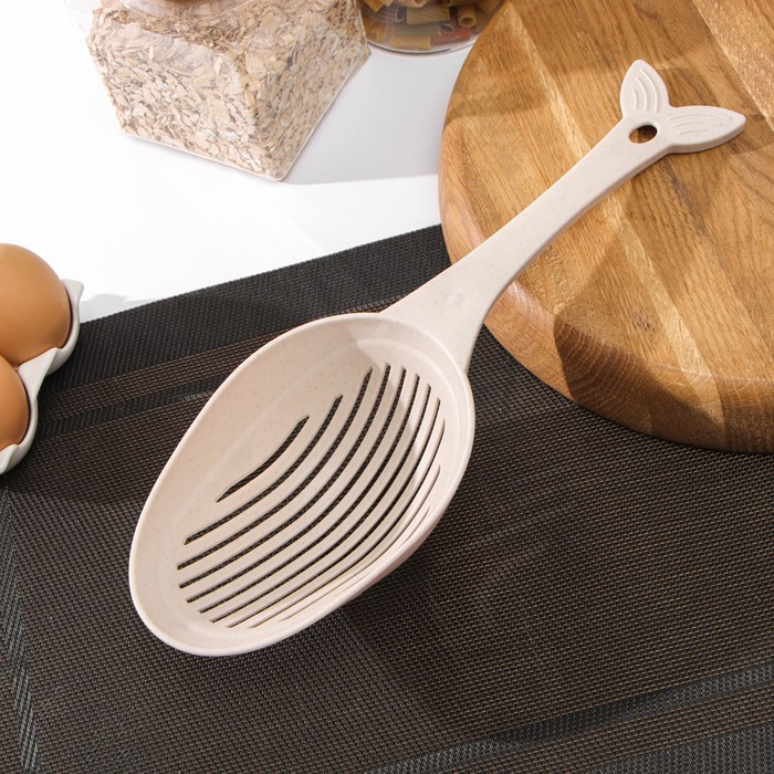 фото Ложка-дуршлаг «basic», 28 см, цвет микс phibo