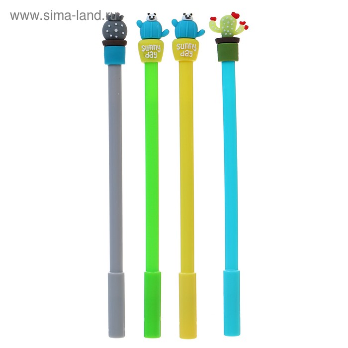 Ручка гелевая-прикол, МИКС "Кактус" 
Ручка гелевая-прикол, МИКС "Кактус"