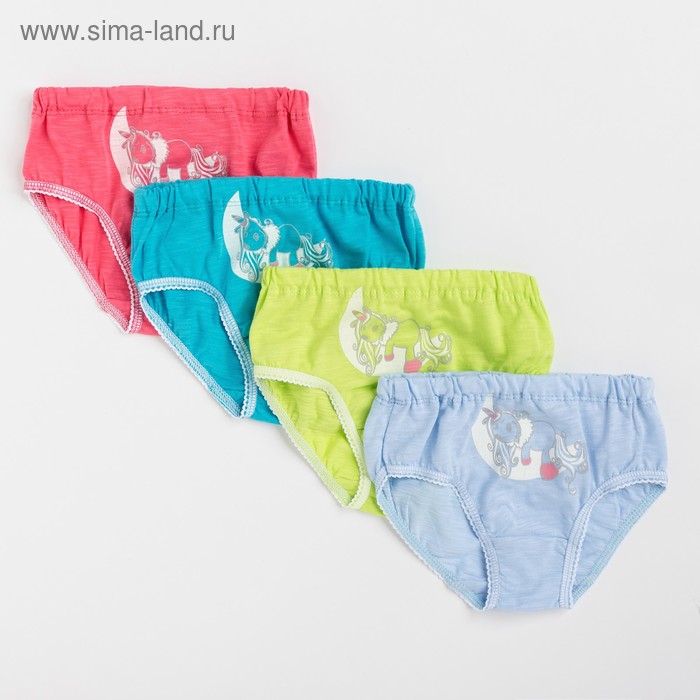 Трусы для девочки, цвет МИКС, рост 128 см (64) 
Трусы для девочки, цвет МИКС, рост 128 см (64)