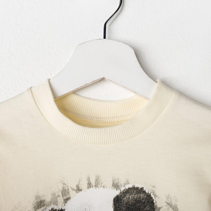 Пижама для мальчика, цвет молочный/зелёный, рост 104 см 
Пижама для мальчика, цвет молочный/зелёный, рост 104 см