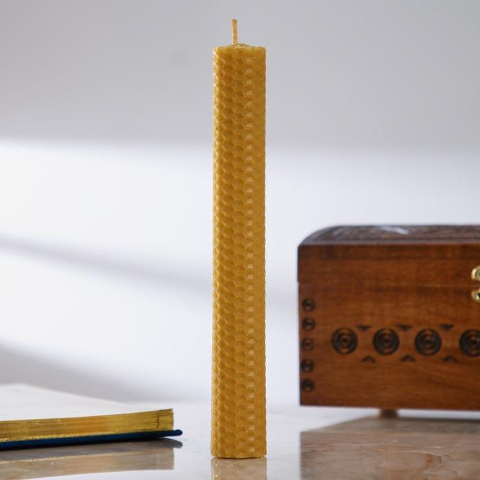 Свеча из вощины с полынью, 2,2×21 см
Свеча из вощины с полынью, 2,2×21 см