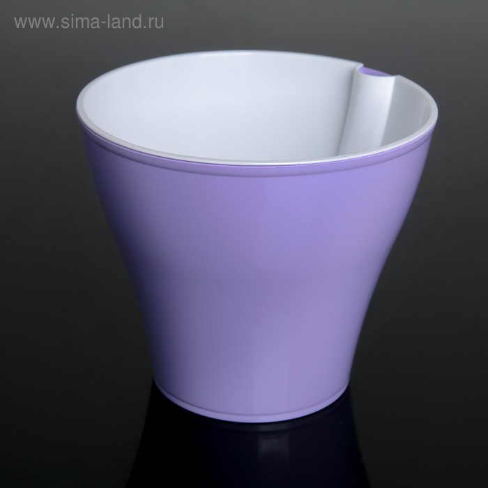 Кашпо со вставкой «Афина», 1 л, цвет сиреневый
Кашпо со вставкой «Афина», 1 л, цвет сиреневый