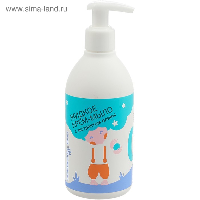 Жидкое крем-мыло детское Мир детства, с экстрактом оливы, 300 мл
Жидкое крем-мыло детское Мир детства, с экстрактом оливы, 300 мл