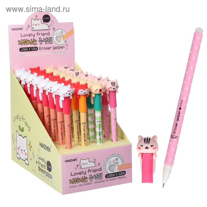 Ручка гелевая-прикол "Котик" со стираемыми чернилами, стержень черный, корпус МИКС (штрихкод на штуке) 
Ручка гелевая-прикол "Котик" со стираемыми чернилами, стержень черный, корпус МИКС (штрихкод на штуке)