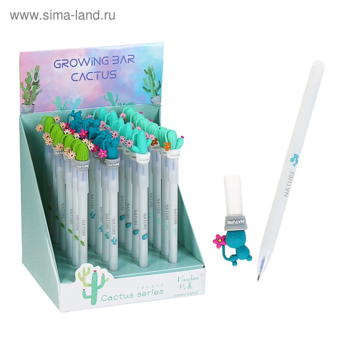 Ручка гелевая-прикол "Кактус" со стираемыми чернилами, стержень чёрный, корпус МИКС (штрихкод на штуке) 
Ручка гелевая-прикол "Кактус" со стираемыми чернилами, стержень чёрный, корпус МИКС (штрихкод на штуке)