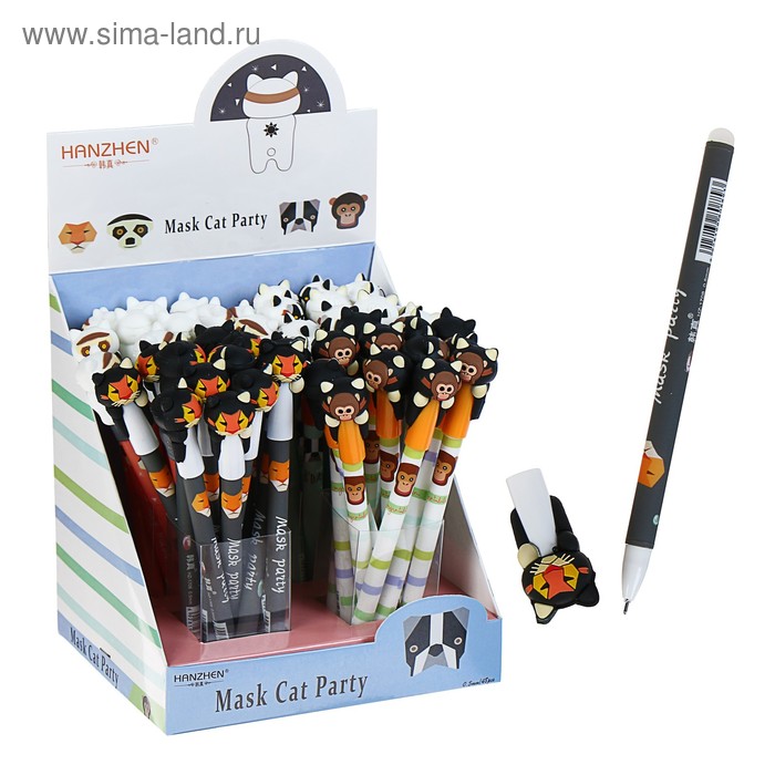 Ручка гелевая-прикол со стираемыми чернилами, стержень черный, корпус МИКС "Маскарад" (штрихкод на штуке)
Ручка гелевая-прикол со стираемыми чернилами, стержень черный, корпус МИКС "Маскарад" (штрихкод на штуке)