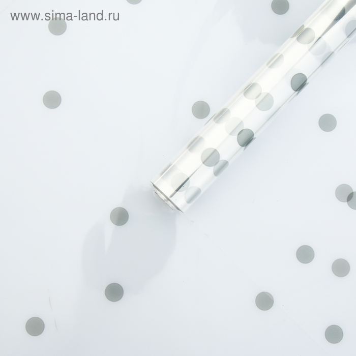 Плёнка для цветов "Горох серый", 0,72 х 7,5 м, 40 мкм
Плёнка для цветов "Горох серый", 0,72 х 7,5 м, 40 мкм