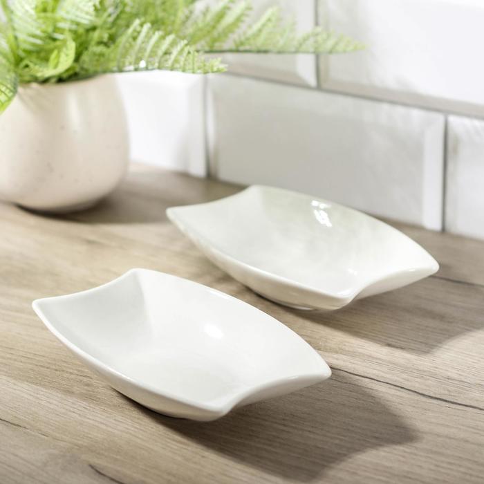 Набор салатников керамический «Ладья», 16×10 см, 2 шт, цвет белый
Набор салатников керамический «Ладья», 16×10 см, 2 шт, цвет белый