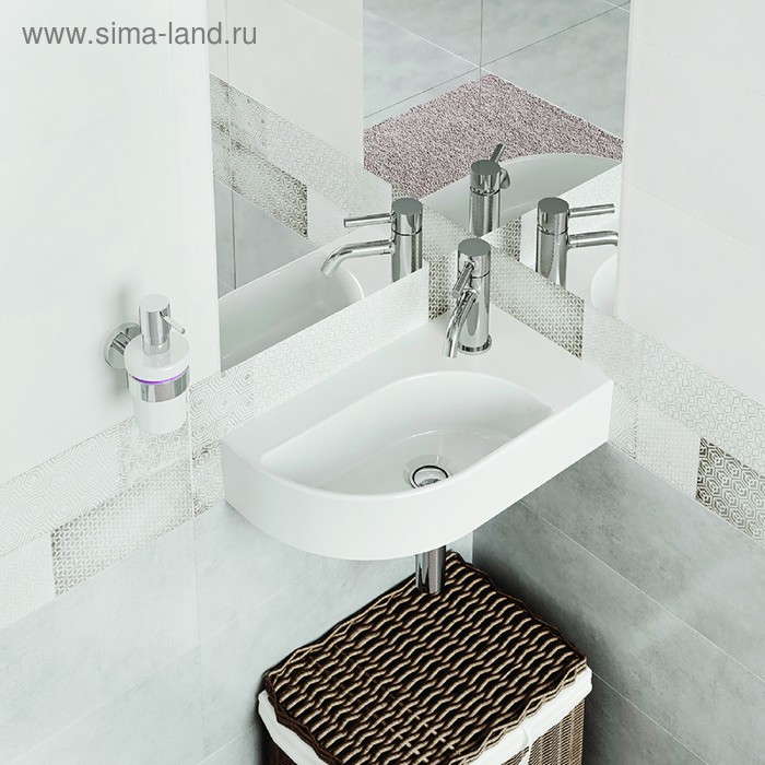 фото Раковина cersanit cameo 45, с 1 отверстием под смеситель, белый