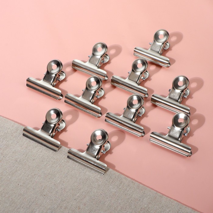 фото Зажимы для кроя, 4 см, 10 шт арт узор