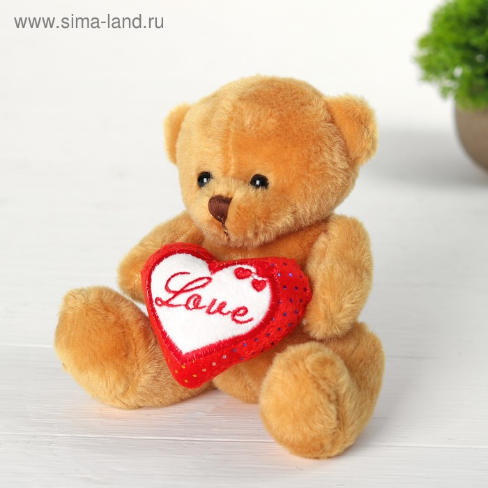 Мягкая игрушка «Мишка с сердцем», цвета МИКС
Мягкая игрушка «Мишка с сердцем», цвета МИКС