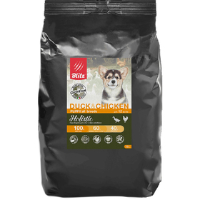 Сухой корм Blitz Puppy Duck Chiken Grain Free для щенков, беззерновой, утка/курица, 1,5 кг
Сухой корм Blitz Puppy Duck Chiken Grain Free для щенков, беззерновой, утка/курица, 1,5 кг