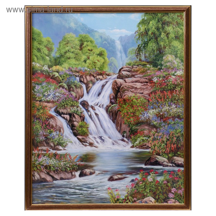 Картина "Горный ручей" 43х53 см
Картина "Горный ручей" 43х53 см