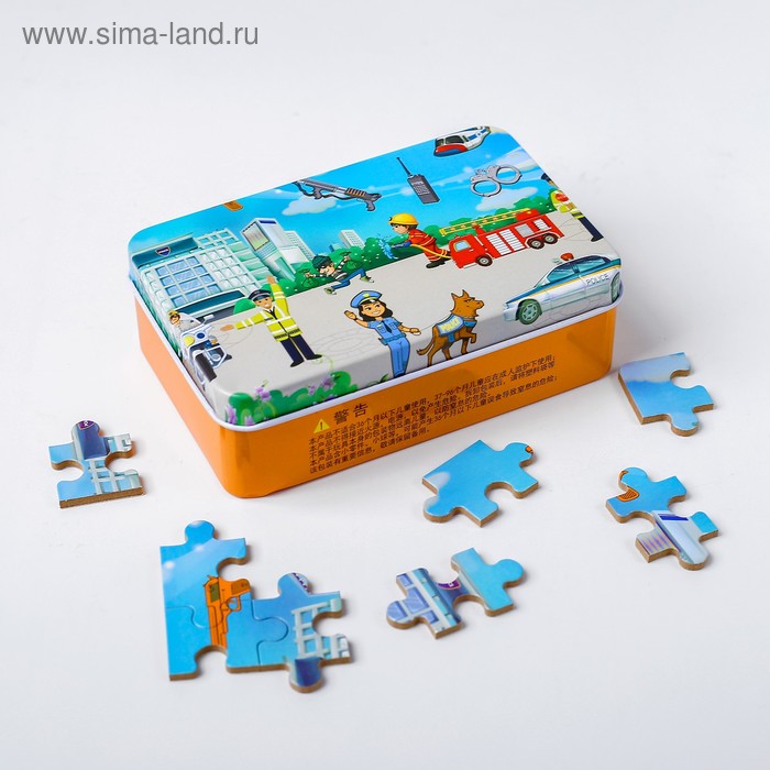 Пазлы по цифрам "Пожарные" 60 шт., 8×12,5×4 см
Пазлы по цифрам "Пожарные" 60 шт., 8×12,5×4 см