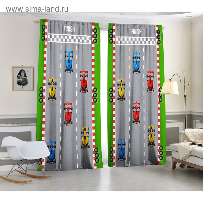 Комплект штор Финиш, 147х267 +/- 3см 2шт, габардин, п/э100%
Комплект штор Финиш, 147х267 +/- 3см 2шт, габардин, п/э100%