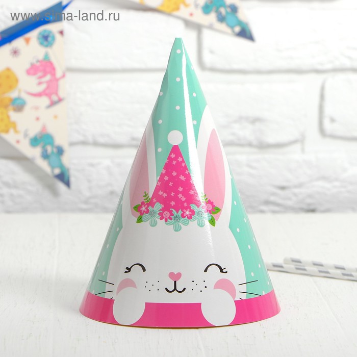 Колпак «Зайка», набор 6 шт.
Колпак «Зайка», набор 6 шт.