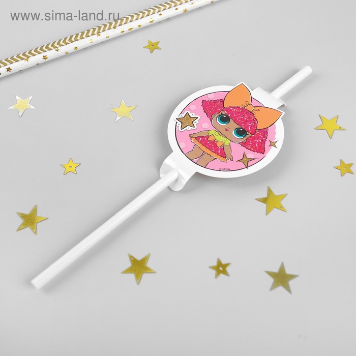 Трубочки бумажные «Куклы ЛОЛ», 4 шт.
Трубочки бумажные «Куклы ЛОЛ», 4 шт.