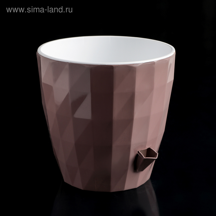 Кашпо с прикорневым поливом Ruby, 3 л, цвет мокко
Кашпо с прикорневым поливом Ruby, 3 л, цвет мокко