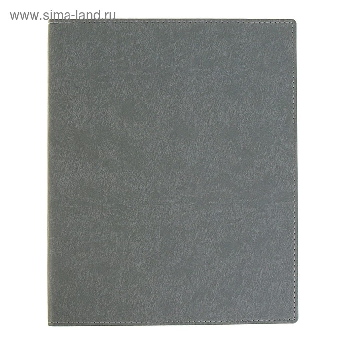 Бизнес-блокнот А4, 96 листов в клетку "Премиум", обложка из искусственной кожи, блок офсет, светло-серый 
Бизнес-блокнот А4, 96 листов в клетку "Премиум", обложка из искусственной кожи, блок офсет, светло-серый