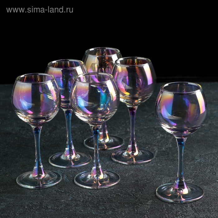Набор рюмок «Радуга», 65 мл, 6 шт, цвет перламутровый
Набор рюмок «Радуга», 65 мл, 6 шт, цвет перламутровый