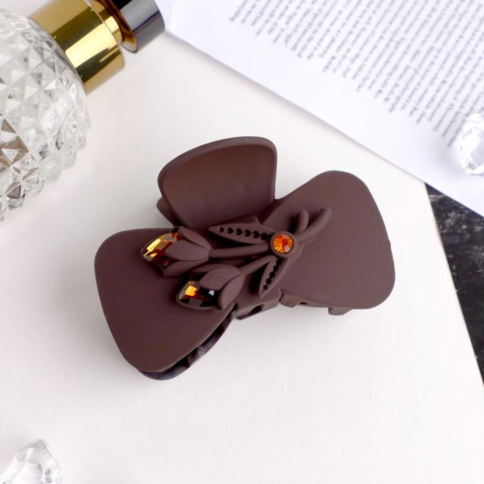 Краб для волос "Терра" бантик матовый, 8 см, микс
Краб для волос "Терра" бантик матовый, 8 см, микс