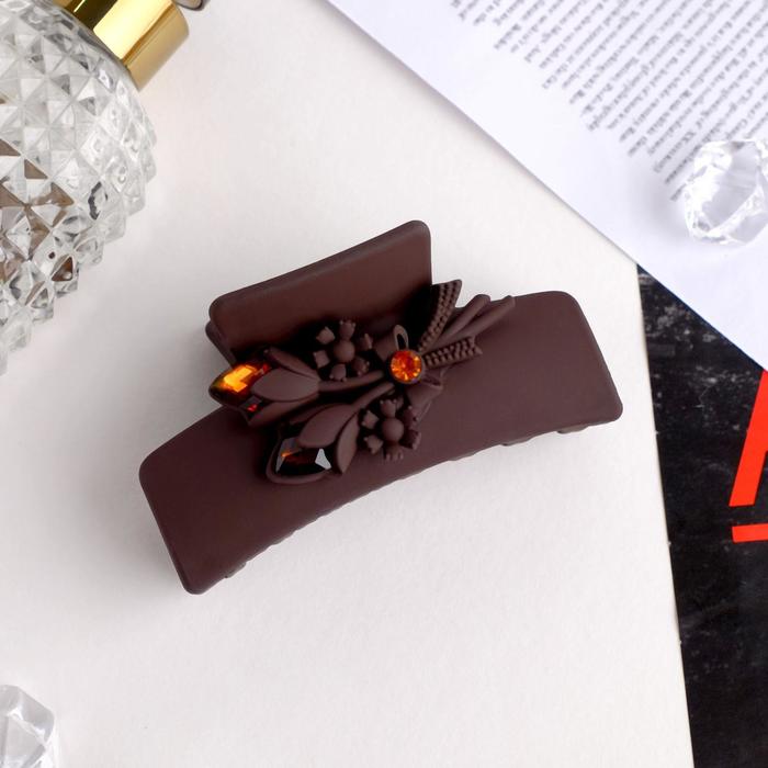 Краб для волос "Терра" 8 см, прямой, матовый, микс
Краб для волос "Терра" 8 см, прямой, матовый, микс