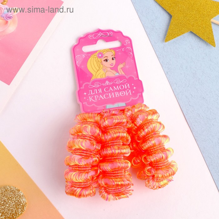 Резинка для волос "Махрушка" петельки крупные (набор 3 шт) 4 см, микс
Резинка для волос "Махрушка" петельки крупные (набор 3 шт) 4 см, микс