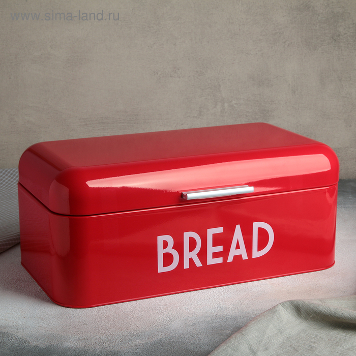 Хлебница «Рэд», 42,5×22×16,5 см, цвет красный
Хлебница «Рэд», 42,5×22×16,5 см, цвет красный