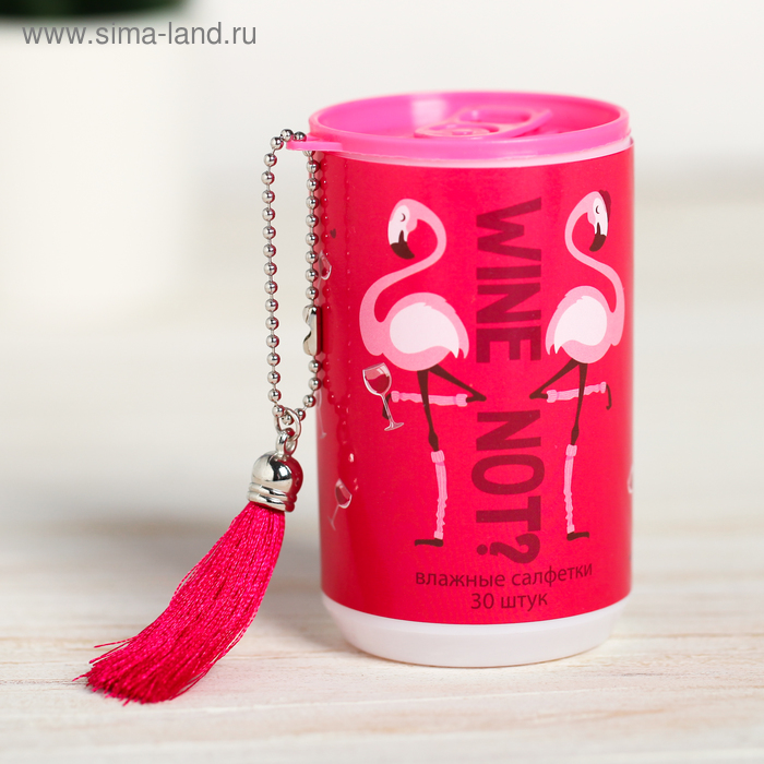 Влажные салфетки Wine not 30 шт.
Влажные салфетки Wine not 30 шт.