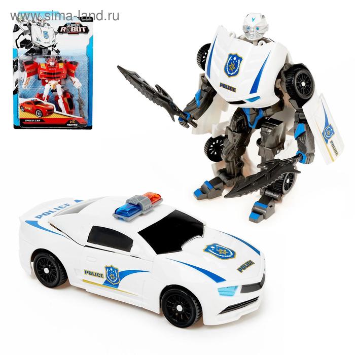 Робот «Полицейский», трансформируется, цвет белый
Робот «Полицейский», трансформируется, цвет белый
