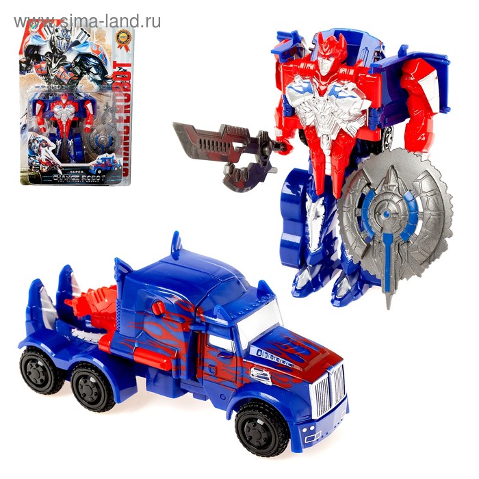 Робот «Герой», трансформируется, цвета МИКС
Робот «Герой», трансформируется, цвета МИКС