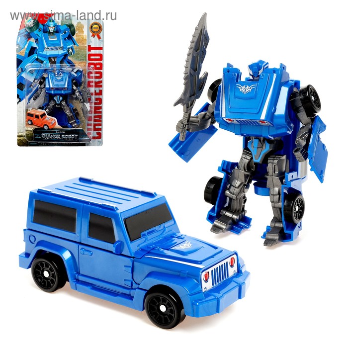 Робот «Внедорожник», трансформируется, МИКС
Робот «Внедорожник», трансформируется, МИКС