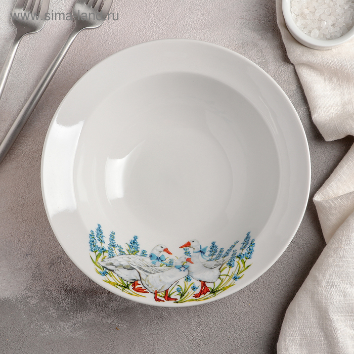 Миска «Гуси», 500 мл, d=20 см
Миска «Гуси», 500 мл, d=20 см