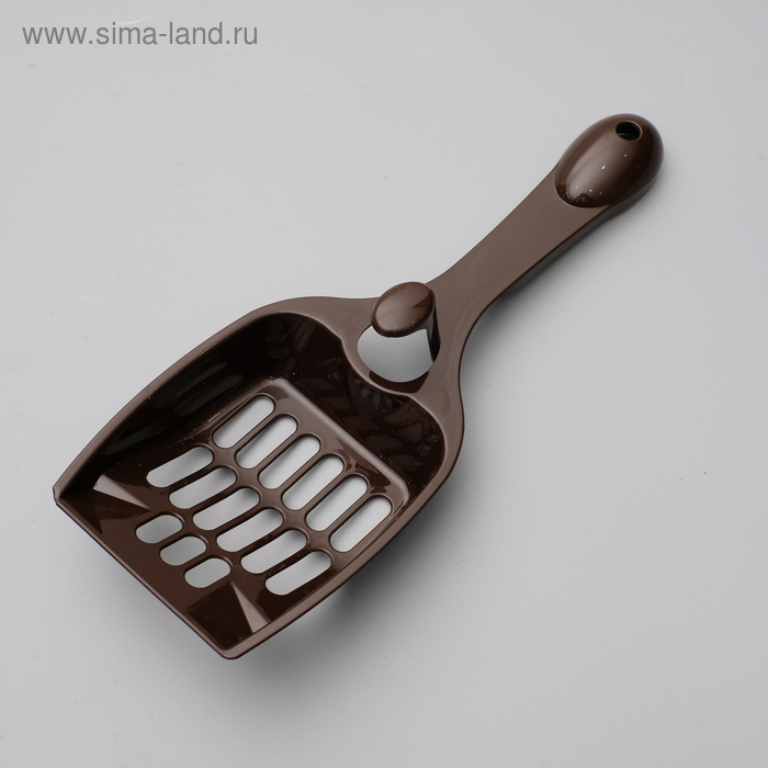 Совок для кошачьего туалета "Айша", шоколадный
Совок для кошачьего туалета "Айша", шоколадный