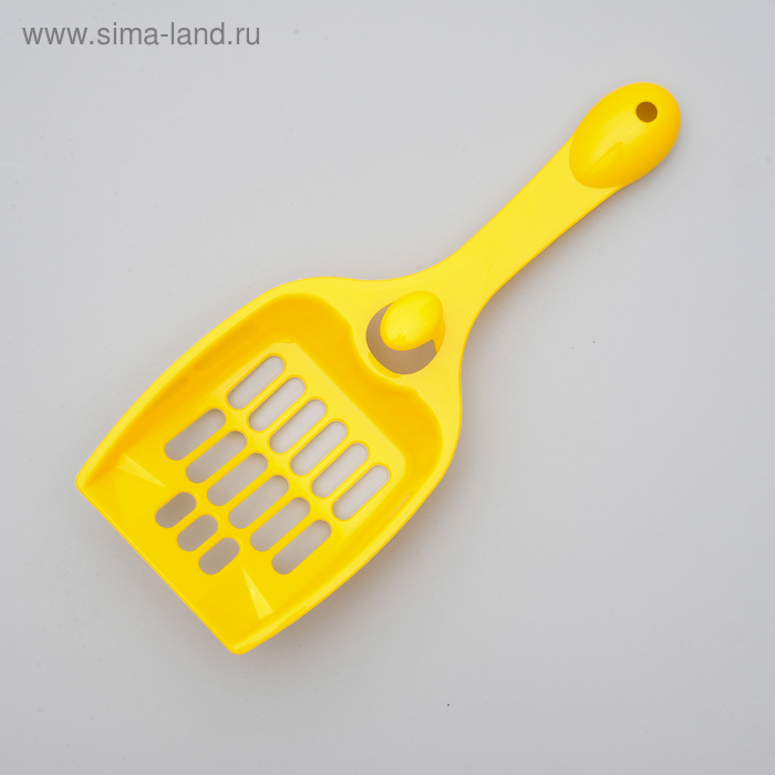 Совок для кошачьего туалета "Айша", желтый
Совок для кошачьего туалета "Айша", желтый