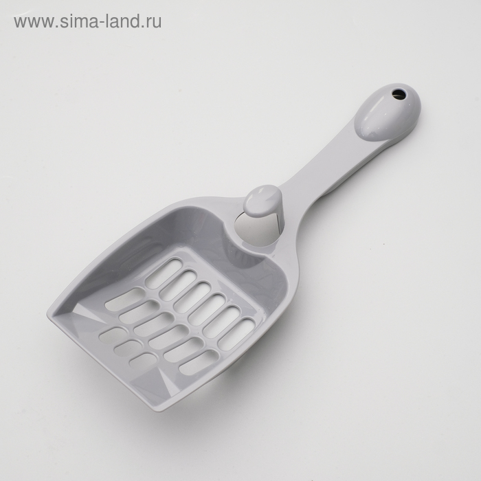 Совок для кошачьего туалета "Айша", серый
Совок для кошачьего туалета "Айша", серый